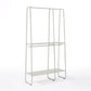 Extra-Large Freestanding Clothing Racks for Hanging Clothes, Standing Metal Sturdy Garment and Accessories Rack, Small Space Storage Solution