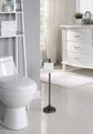 Deluxe Free Standing Heavy Weighted Toilet Tissue Paper Roll Holder Stand