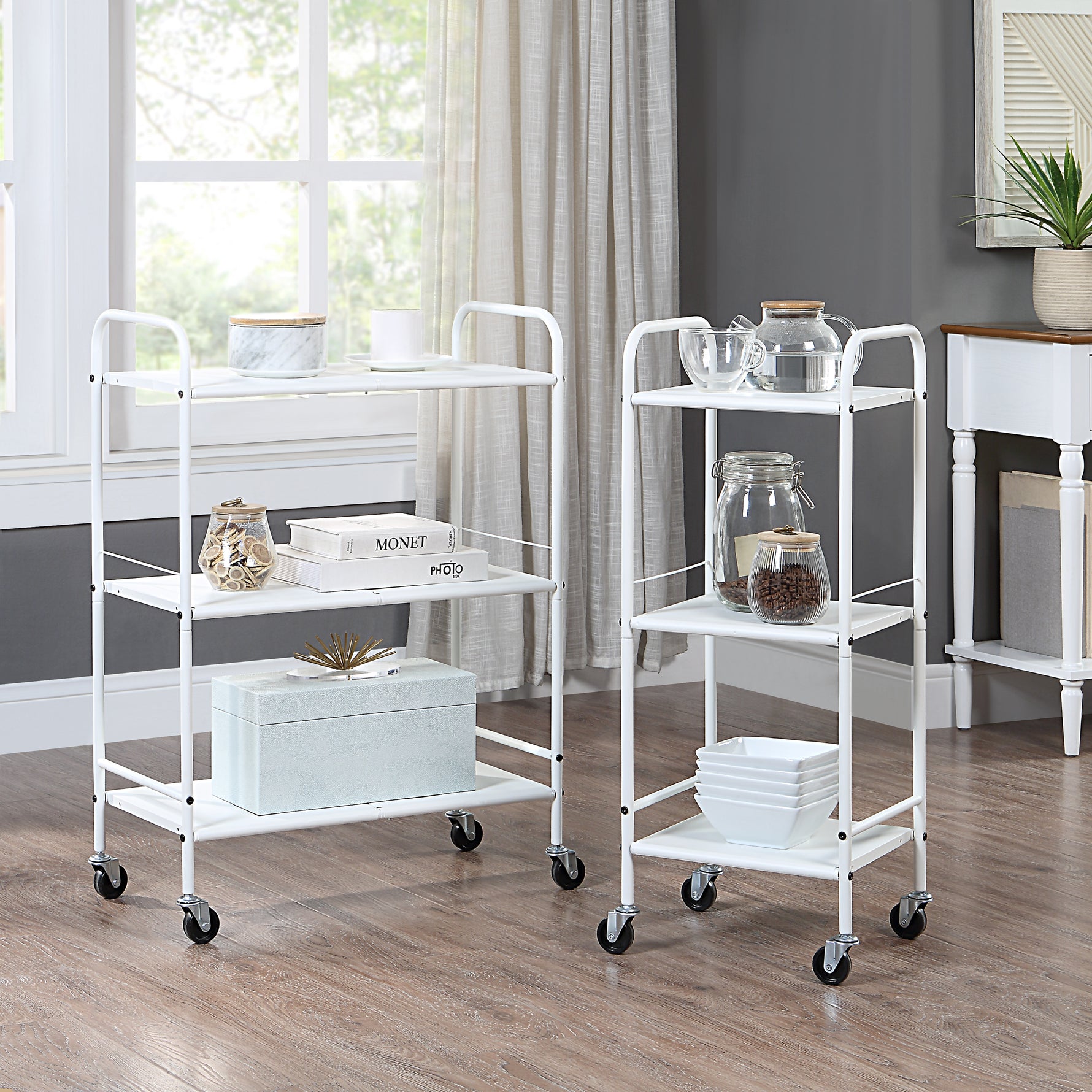 Metal Rolling Organizer Utility Craft Cart