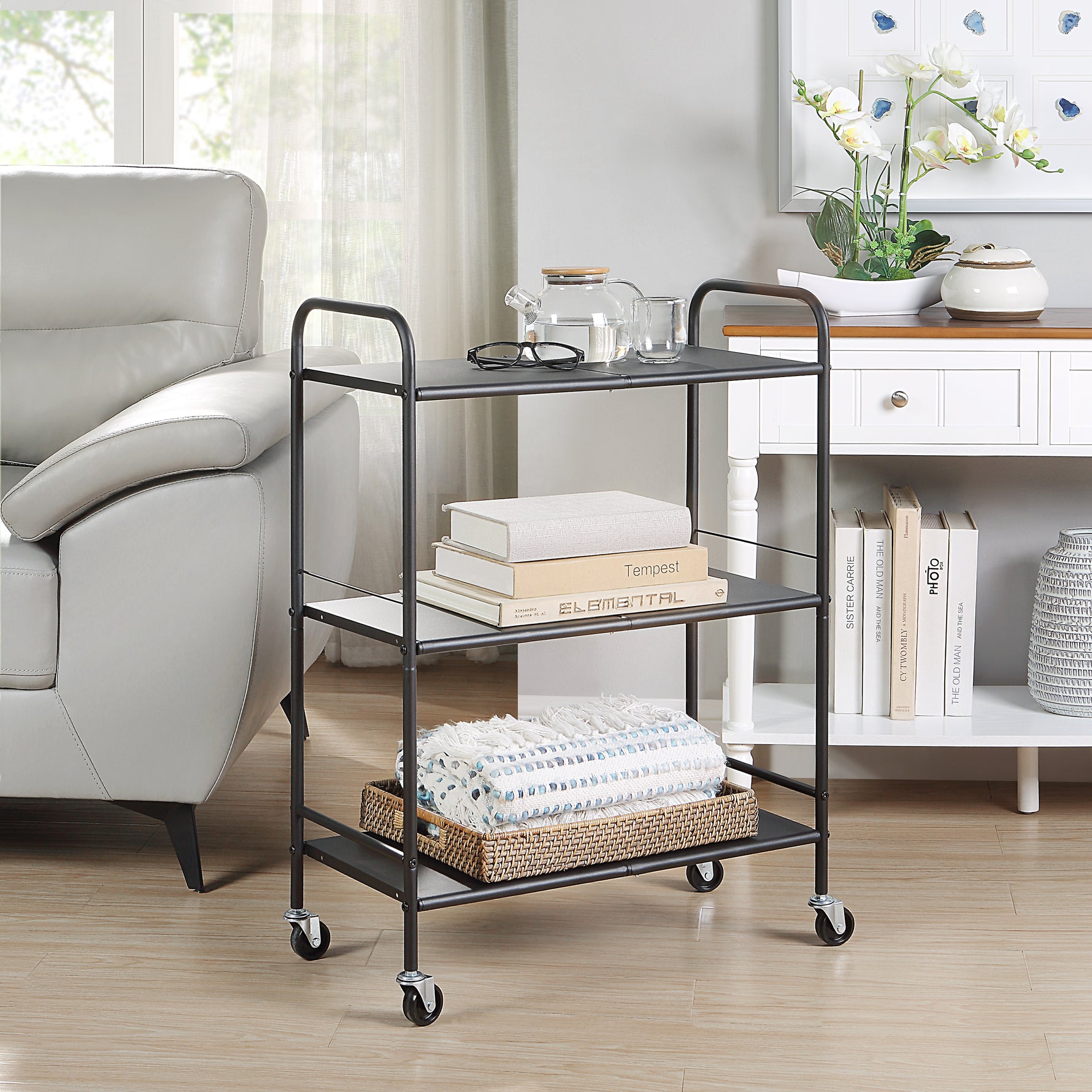 Metal Rolling Organizer Utility Craft Cart