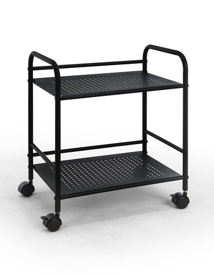 Minimalist Style Utility Rolling Shelf Cart