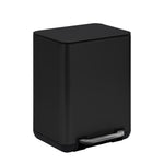 6 Liter / 1.58 Gallon Trash Can with Plastic Inner Buckets; Rectangle Bathroom, Office, Kitchen, and Bedroom Step On and Slow Close