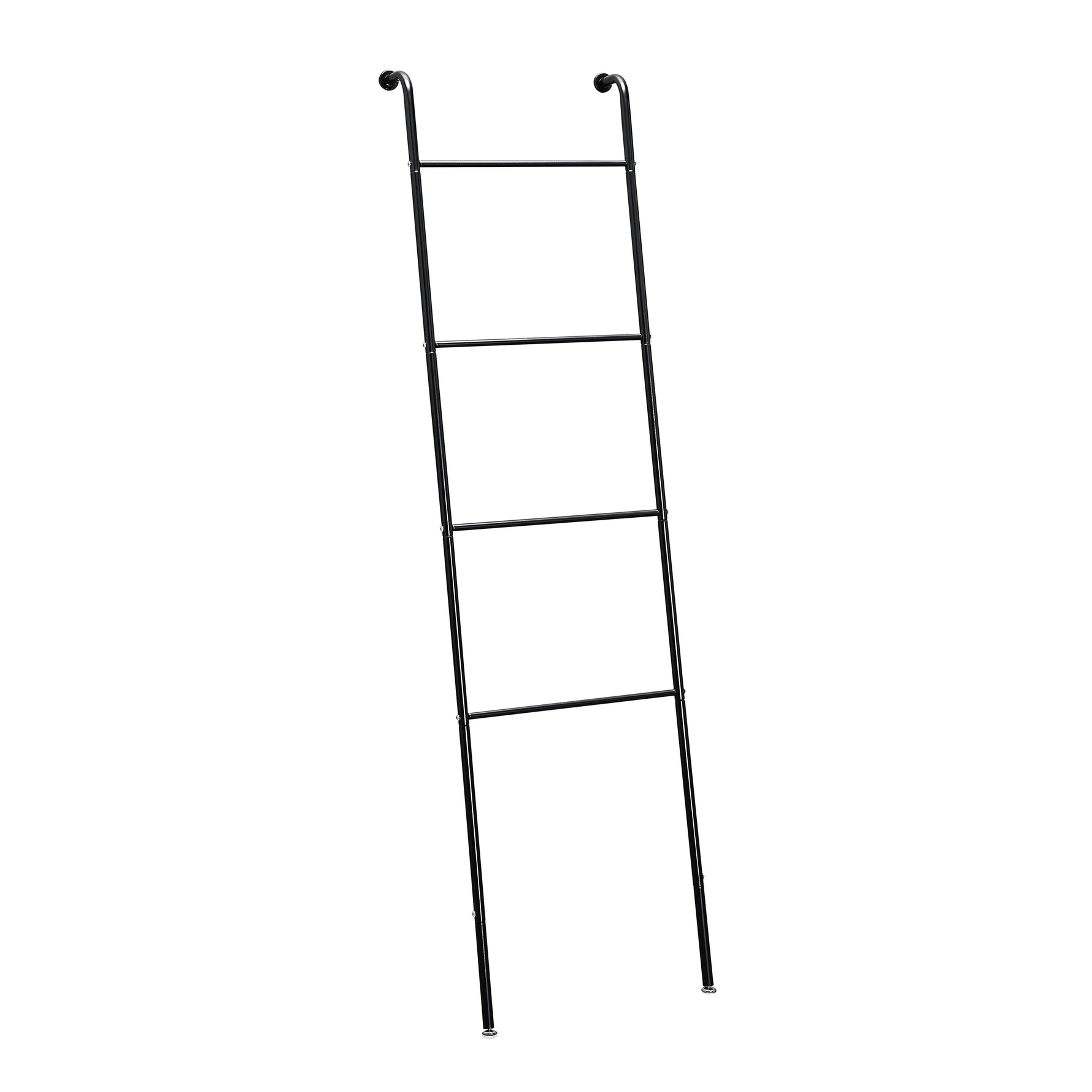 Classic Home, Bath, Bedroom, Closet Leaning Ladder Rack