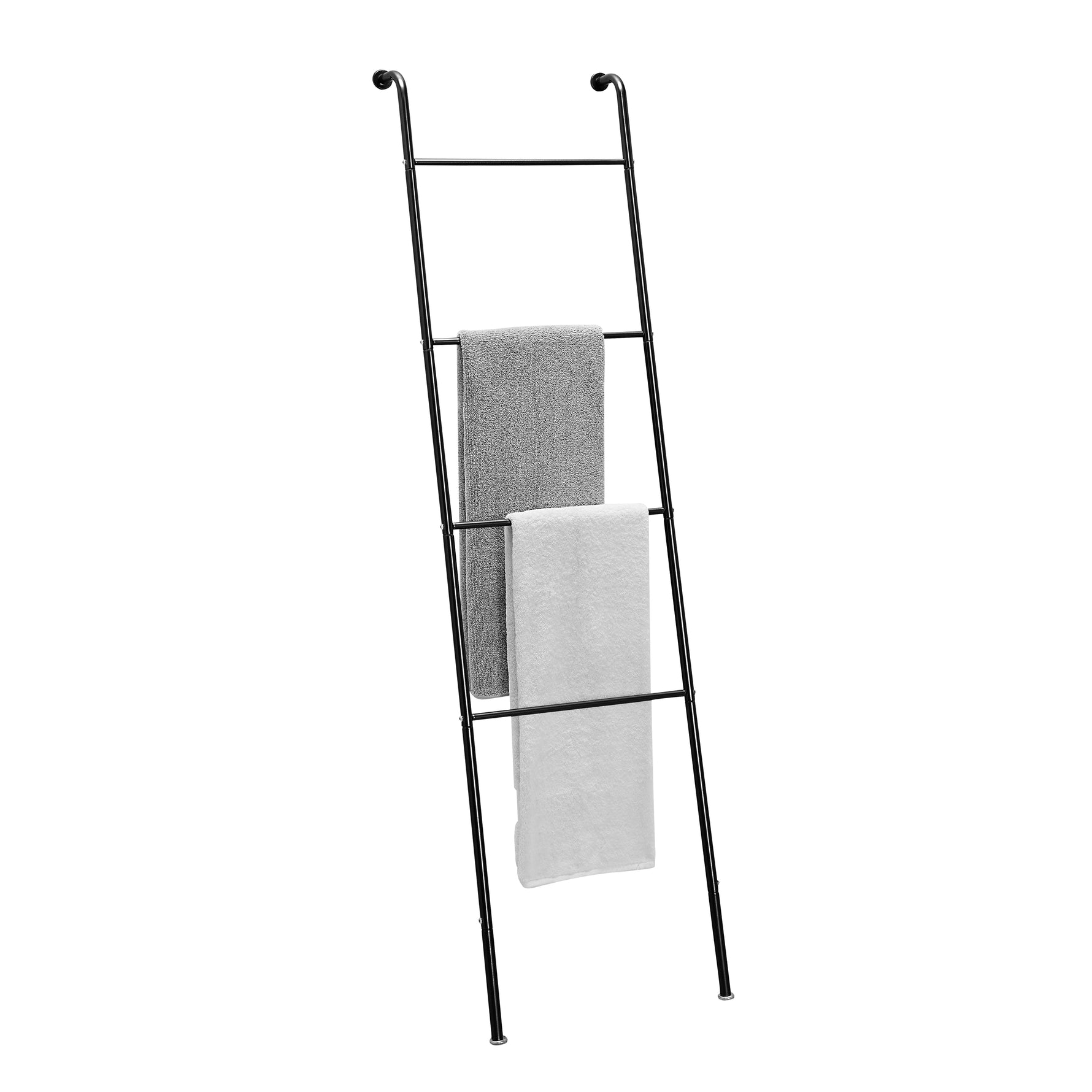 Classic Home, Bath, Bedroom, Closet Leaning Ladder Rack