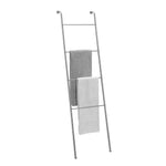 Classic Home, Bath, Bedroom, Closet Leaning Ladder Rack