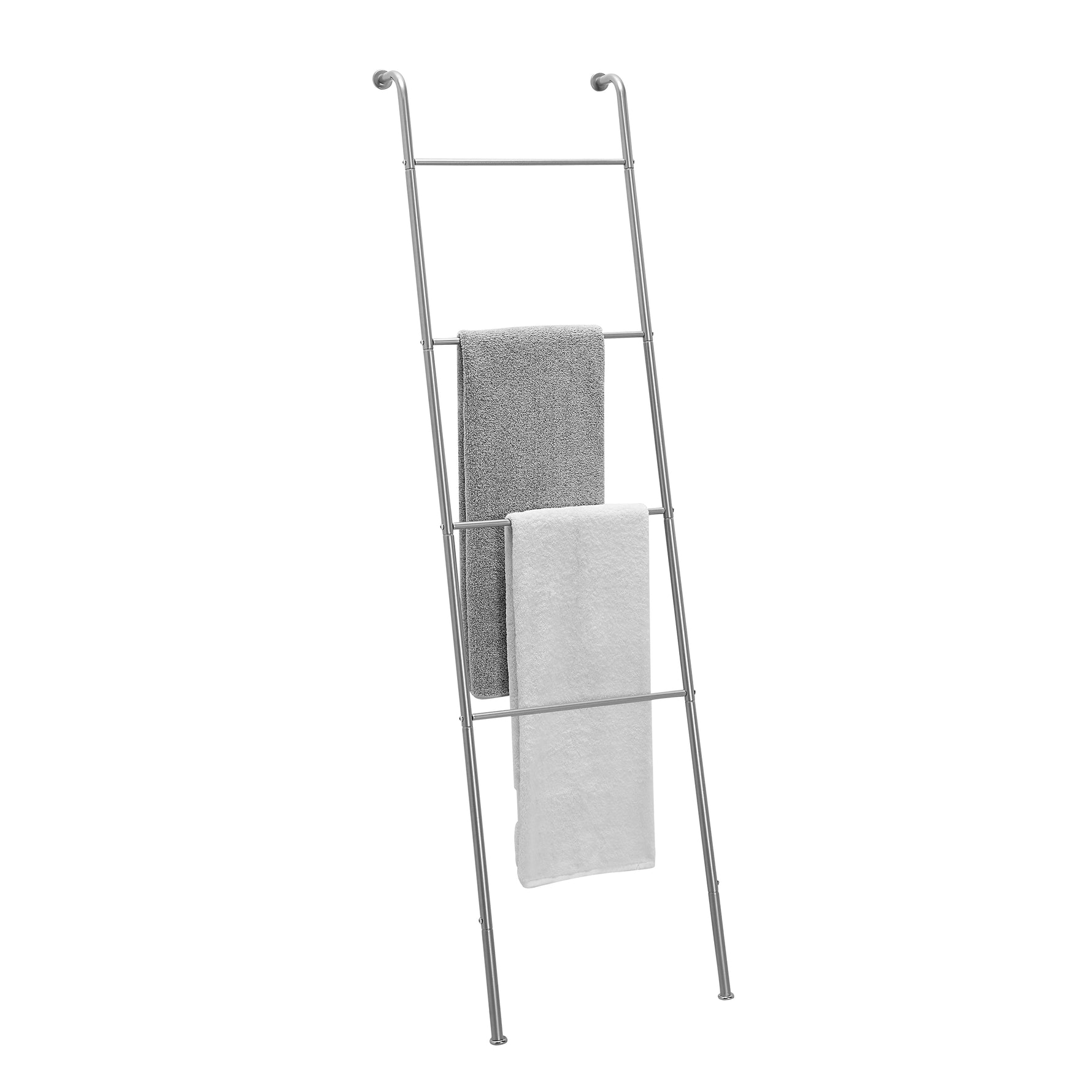 Classic Home, Bath, Bedroom, Closet Leaning Ladder Rack