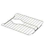 SunnyPoint 304 Stainless Steel Sink Protector Rack With Rear Drain Hole – Rust-Resistant Grid for Kitchen Sink Bottom, Scratch Prevention - Rear Drain Hole Required