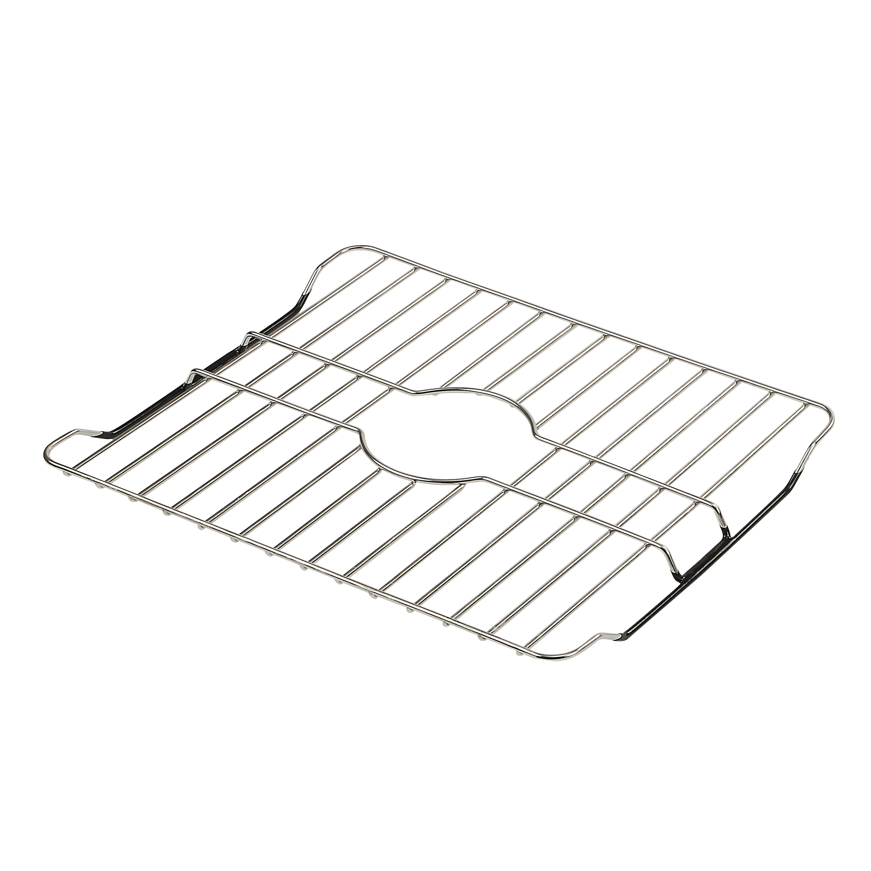 SunnyPoint 304 Stainless Steel Sink Protector Rack – Rust-Resistant Grid for Kitchen Sink Bottom, Scratch Prevention, Drainage Support – Fits Sinks 10.75" x 12.4", Center Drain Hole Required