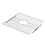 SunnyPoint 304 Stainless Steel Sink Protector Rack – Rust-Resistant Grid for Kitchen Sink Bottom, Scratch Prevention, Drainage Support – Fits Sinks 10.75" x 12.4", Center Drain Hole Required