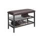 Classic Heavy Duty Bench With 2 Tier Storage Shelves