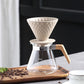 Handmade Porcelain Pour Over Swing Coffee Dripper