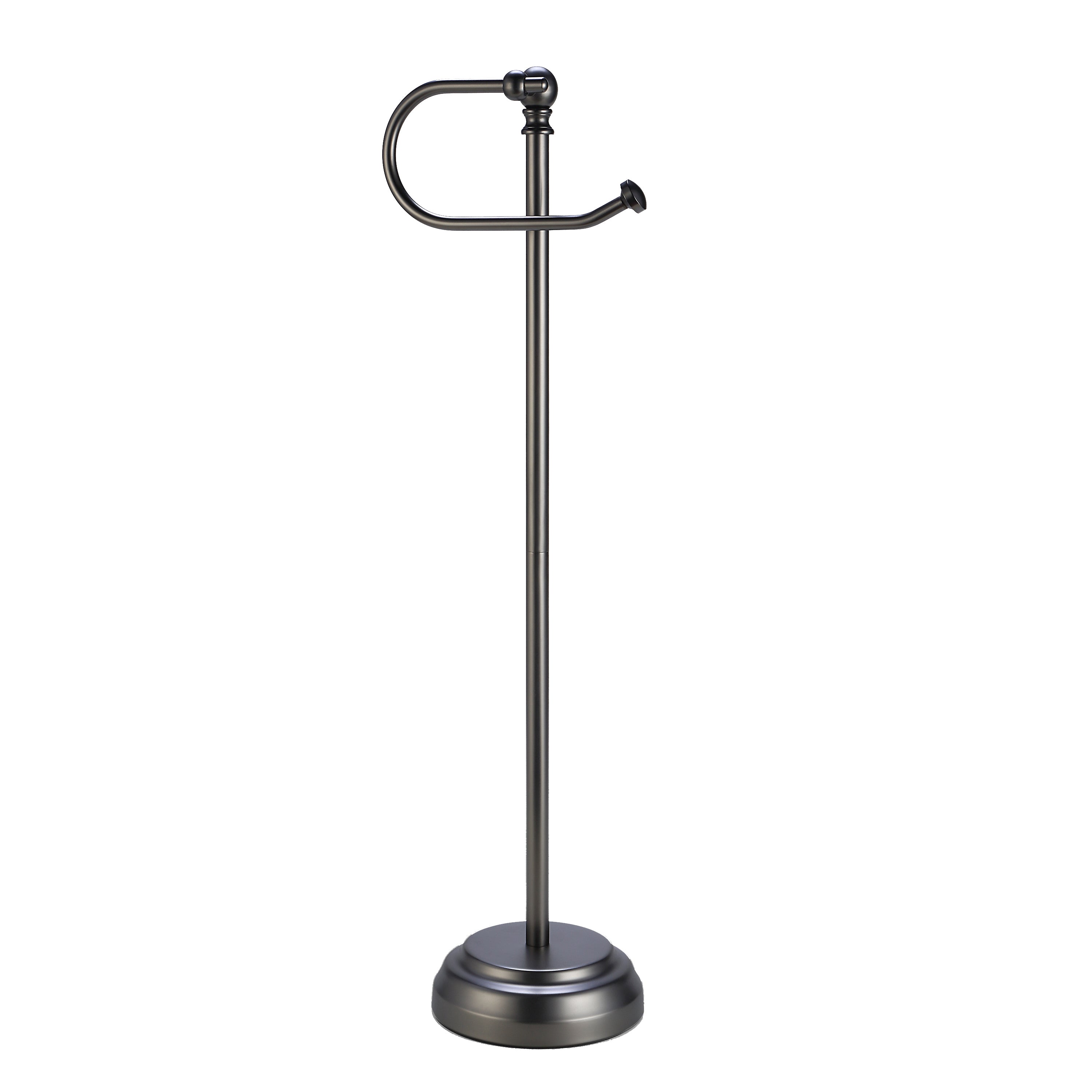 Classic Bathroom Free Standing Toilet Tissue Paper Roll Holder Stand