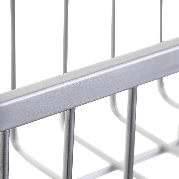 NeverRust Deluxe Kitchen Sink Suction Holder for Sponges, Scrubbers, Soap, Kitchen, Bathroom, 304 Stainless Steel