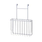 Over the Door/Wall Mount Cabinet Organizer Storage Basket in Kitchen or Pantry for Cutting Board, Aluminum Foil, Plastic Wrap