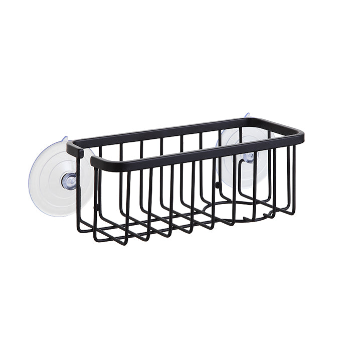 NeverRust Deluxe Kitchen Sink Suction Holder for Sponges, Scrubbers, Soap, Kitchen, Bathroom, 304 Stainless Steel