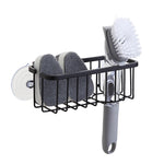 NeverRust Deluxe Kitchen Sink Suction Holder for Sponges, Scrubbers, Soap, Kitchen, Bathroom, 304 Stainless Steel