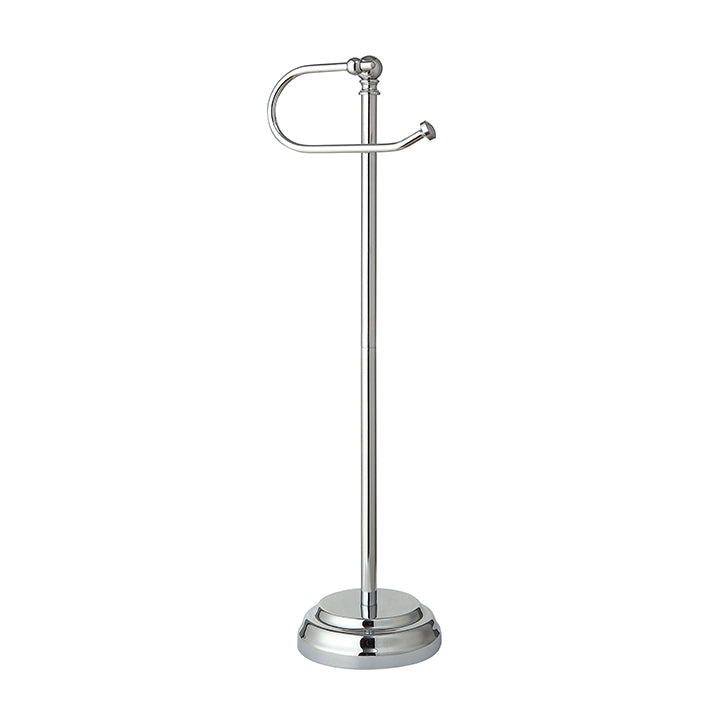 Classic Bathroom Free Standing Toilet Tissue Paper Roll Holder Stand