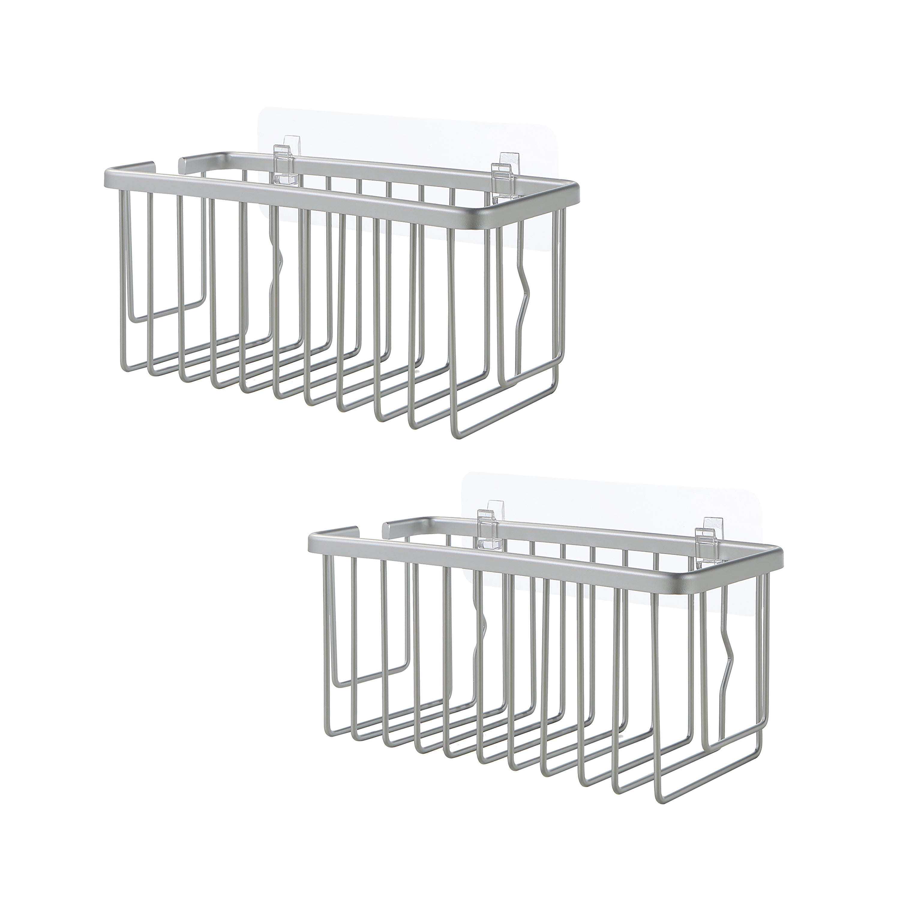 NeverRust Aluminum Shower Caddy Basket Organizer Storage Rack, Removab –  LCUS-SunnyPoint