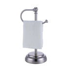 Heavy Weight Classic Decorative Metal Fingertip Towel Holder Stand for Bathroom, Kitchen, Vanity and Countertops
