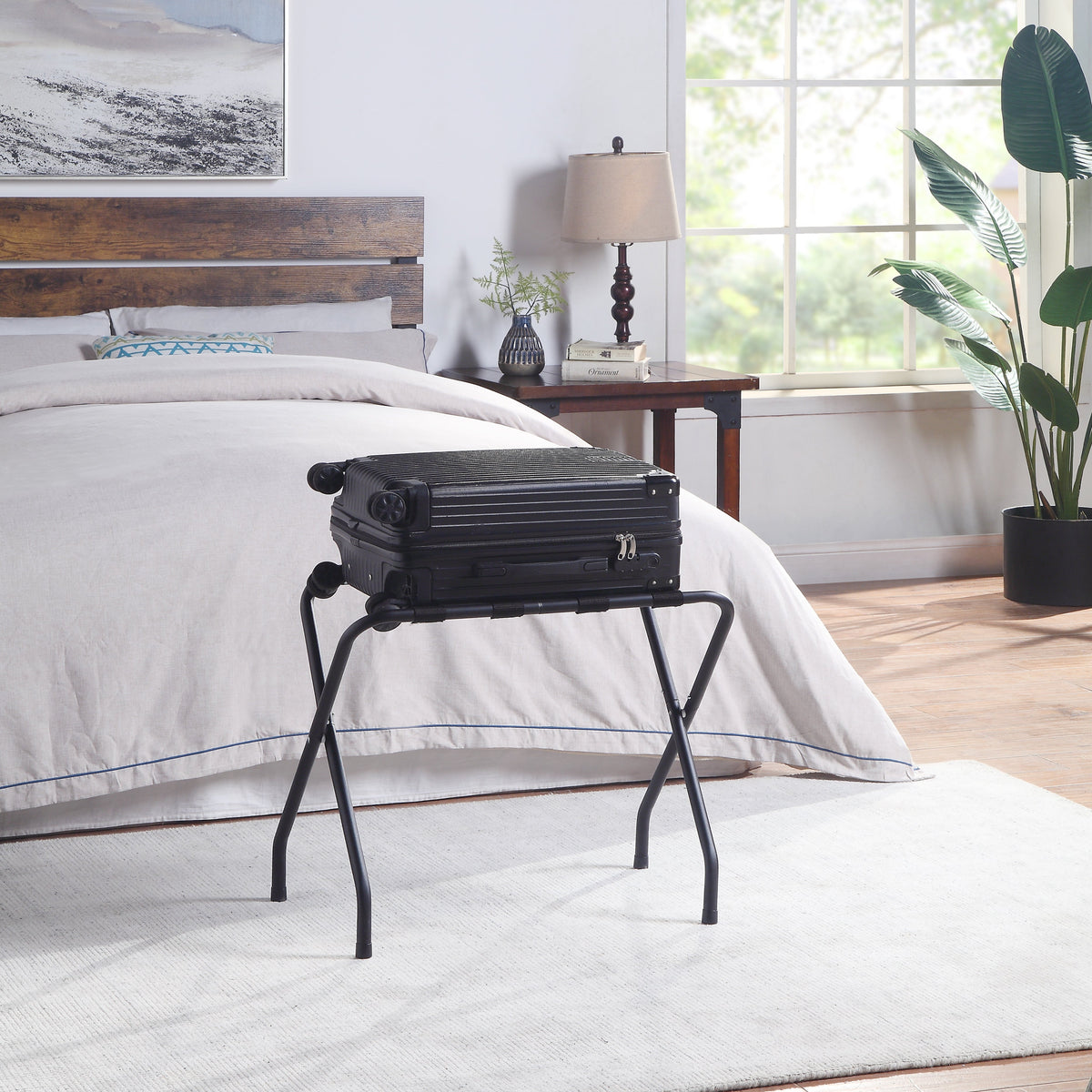 Steel Folding Luggage Rack