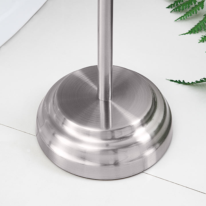 Classic Bathroom Free Standing Toilet Tissue Paper Roll Holder Stand