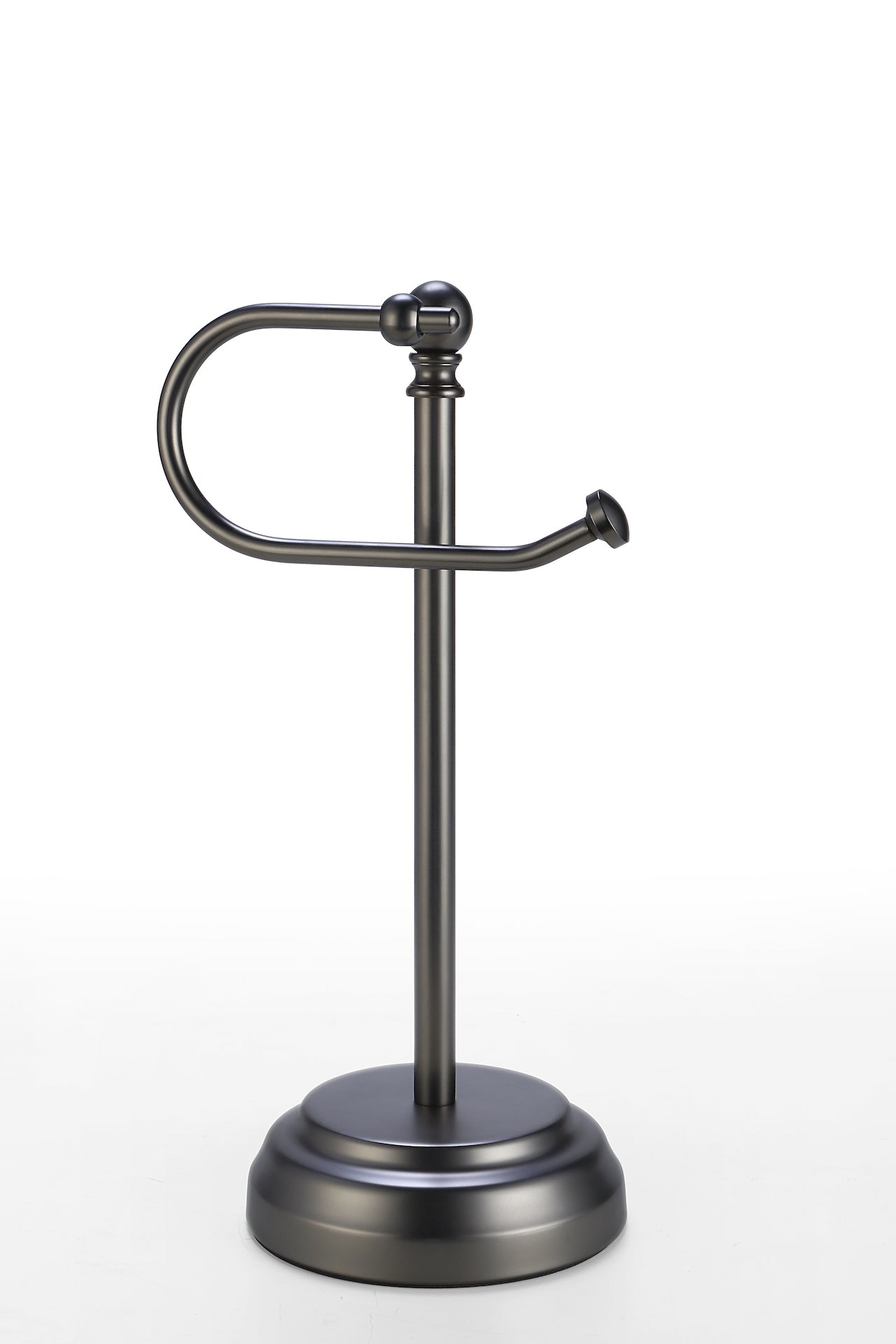 Heavy Weight Classic Decorative Metal Fingertip Towel Holder Stand for Bathroom, Kitchen, Vanity and Countertops