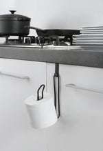 Over The Tank Toilet Tissue Paper Roll Holder Dispenser and Reserve for Bathroom Storage and Organization