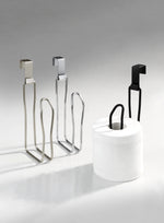 Over The Tank Toilet Tissue Paper Roll Holder Dispenser and Reserve for Bathroom Storage and Organization