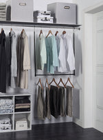 Adjustable Closet Hanging Rod