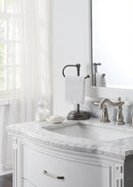 Heavy Weight Classic Decorative Metal Fingertip Towel Holder Stand for Bathroom, Kitchen, Vanity and Countertops