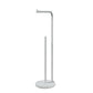 Toilet Tissue Paper Roll Holder Round Base Stand with Reserve