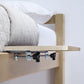 Large Bedside Shelf, Office Divider Shelf; Clamp on Shelf for Bunk Bed, Lofts & Bed Frame, and Office Divider - 17" X 11.6" X 2.3"