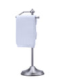 Heavy Weight Classic Decorative Metal Fingertip Towel Holder Stand; Hanging Bar is 14.2" Height.