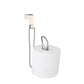 Over The Tank Toilet Tissue Paper Roll Holder Dispenser and Reserve for Bathroom Storage and Organization