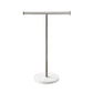 Elite Heavy Weight Countertop Hand Towel Rack and Accessories Jewelry Stand (Satin Nickel, Stainless Steel Base)